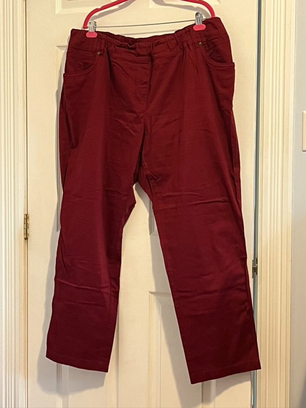 Penningtons burgundy jeans style pants